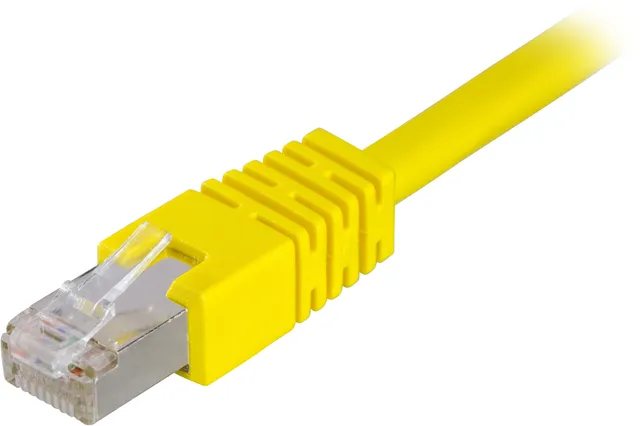 TP-kabel Cat6 F/UTP Gul 3 m