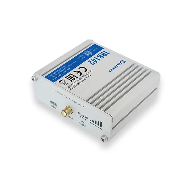 TRB142 Industrial Rugged LTE RS232 Gateway (TRB142003000 / Standard package with EU PSU)