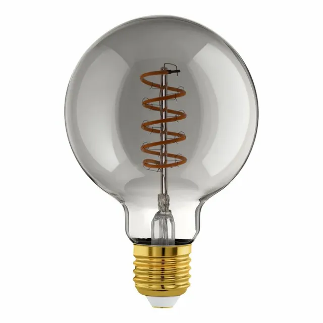 CONNECT-Z LED G95 Spiral 4W 2000K E27 smoky