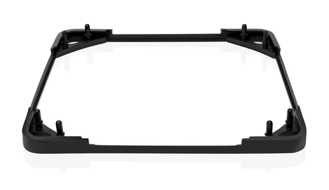 NA-SAVG1, Vibrationshämmande tätning, Gummi, Svart, 3 styck, 150 mm, 110 mm