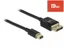 - DisplayPort-kabel - DisplayPort hane till