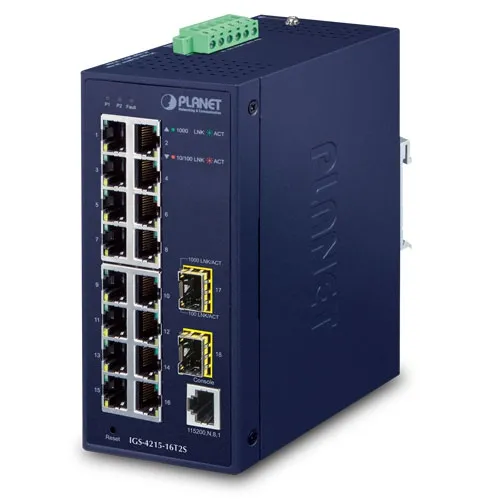 IGS-4215-16T2S - Switch - Administrerad - 1
