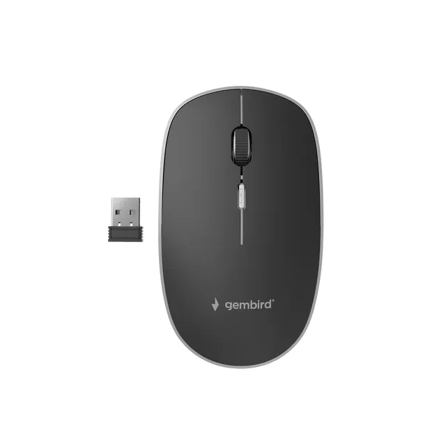 Wireless optical mouse 4B-01 - Mouse - Optic - 4 knappar - Svart