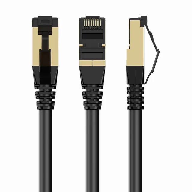 Cablexpert patch cable - 7.5 m - black - Svart - 7.5m