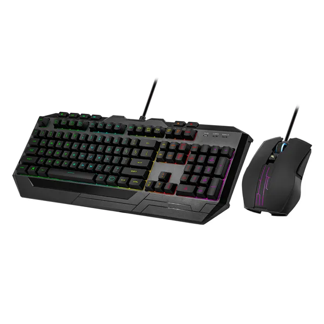 Devastator 3 RGB - keyboar - Tastatur & Mus set - Tysk - Svart