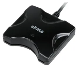 AK-CR-03BK - SMART-kortläsare - USB 2.0