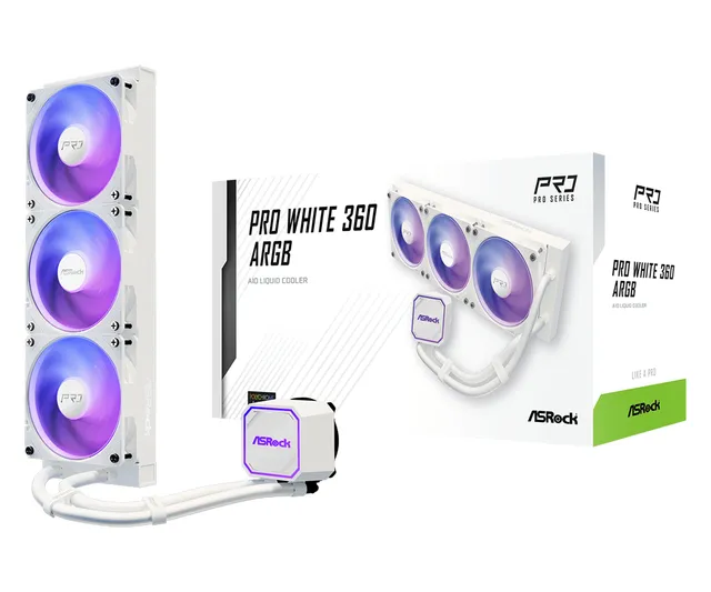Pro White 360 ARGB - processor liquid cooling system - CPU Vattenkylare