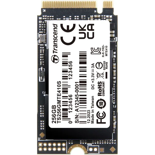 MTE410S SSD - 256GB - PCIe 4.0 - M.2 2242