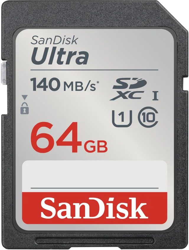 Ultra - Flash-minneskort - 64 GB - Class 10 - SDHC UHS-I