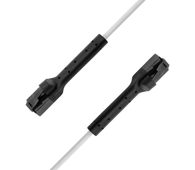 CAT.6A U/UTP 28AWG Nätverkskabel med böjbara kontakter, 3 m