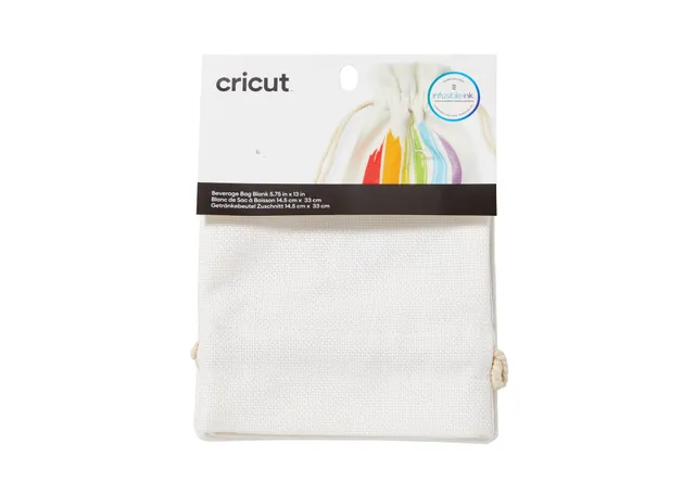 - unfinished wine bottle bag - 15 x 33 cm - blank - polyester canvas