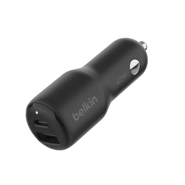 - 42W Billaddare snabbladdning, 30W USB-C PD/PPS + 12W USB-A