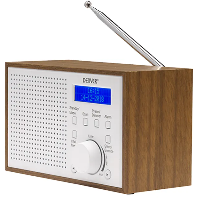 DAB-46 DAB+ FM radio, vit