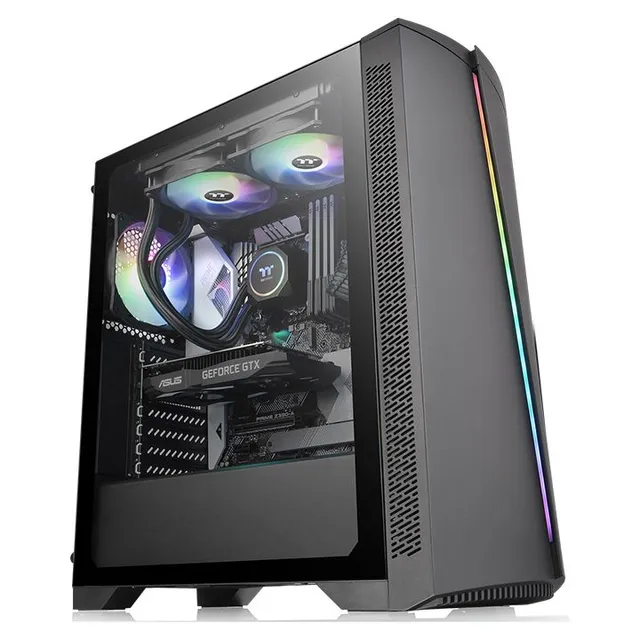 Gehäuse H350 TG RGB - Chassi - Tower - Svart