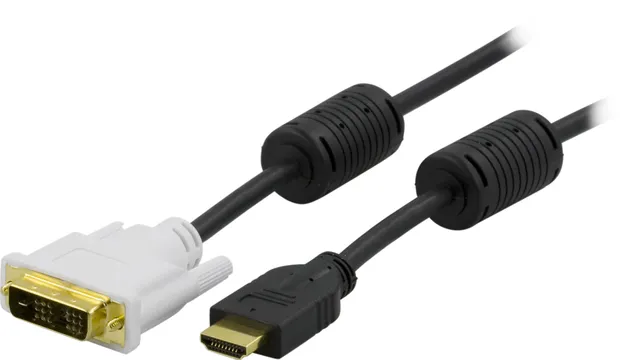 HDMI ha - DVI-D Single Link ha, 0,5m