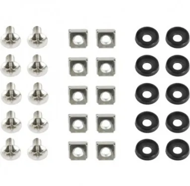 19A-FSET-01 19'' rack mounting set (bolt nut washer) (10-Pack)