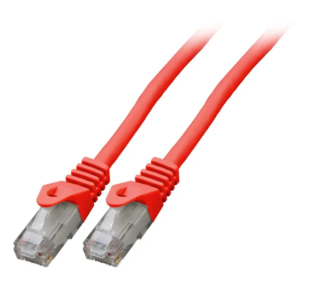 EFB-Elektronik patch cable - 1.5 m - red - Röd - 1m