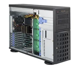 SC745 BTQ-R920B - Chassi - Tower - Svart