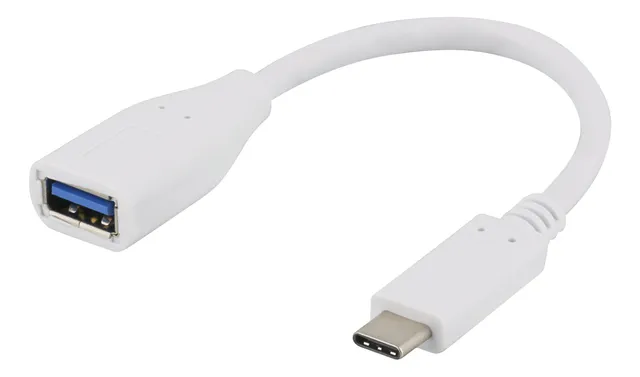 USB 3.1 Adapter C ha till USB A ho Vit