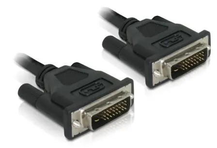 - DVI-kabel - dubbel länk - DVI-D (hane) till DVI-D (hane) - 50 cm