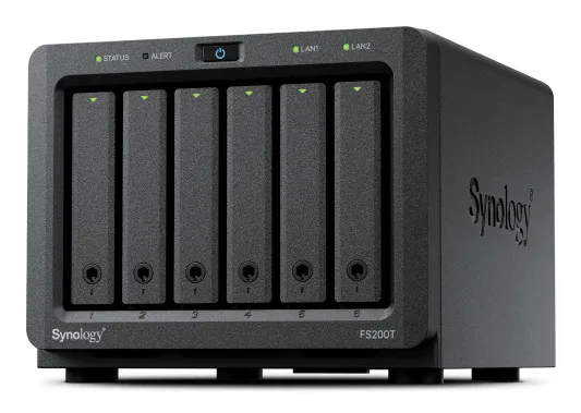 FlashStation FS200T - NAS-palvelin, Musta
