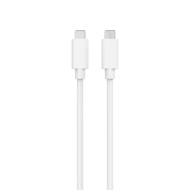 Sinox - USB-kabel - USB-C (hane) till USB-C (hane) - USB 2.0 - 1 m - vit