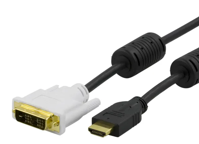 HDMI till DVI-D Single Link - 2m - Svart