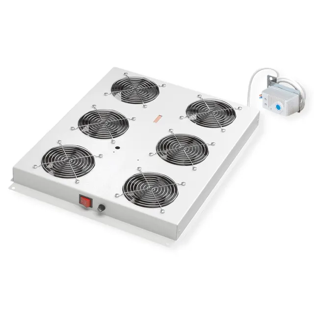 - rack fan - 6 fans with thermostat