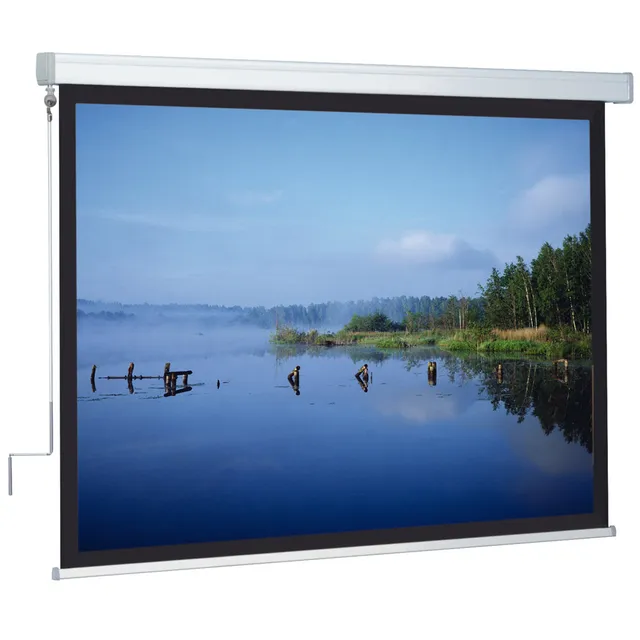 Projecta Compact Manual - Projektorduk - 120" (305 cm) - 4:3 - Matte White S - RAL 9016