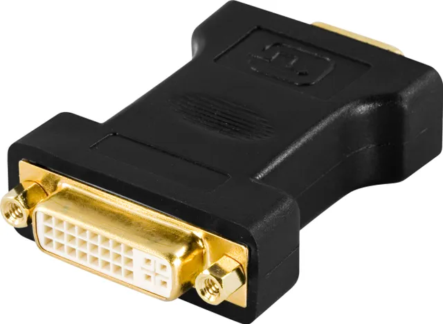 Adapter DVI ho till VGA ha Svart