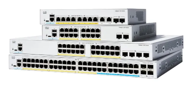 Catalyst 1300X-48T-4X - Switch - L3 - Administrerad - 4 x 10 Gigabit SFP28 + 48 x 10/100/1000Base-T - rackmonterbar
