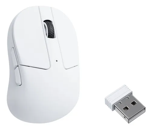 M4 8K Wireless - Gamingmus - Optic - 5 knappar - Vit