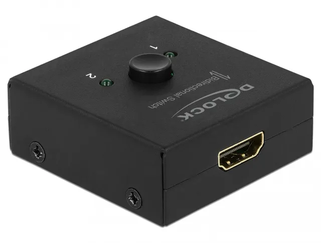 HDMI 2 - 1 bidirectional 4K 60 Hz compact -