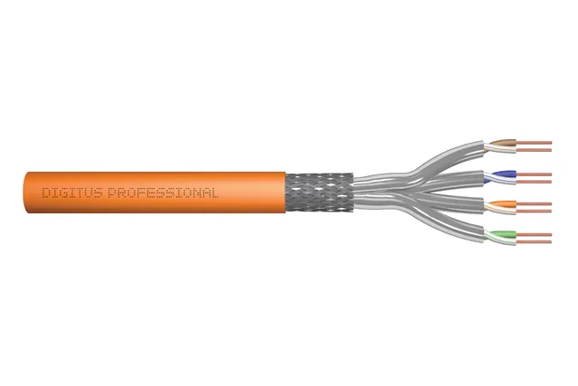 CAT 7 S-FTP - 25m - Orange - 25m