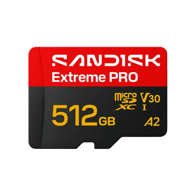 Extreme PRO - Flash-minneskort (SD-adapter inkluderad) - 512 GB - A2 / Video Class V30 / UHS-I U3 - mikroSDXC UHS-I