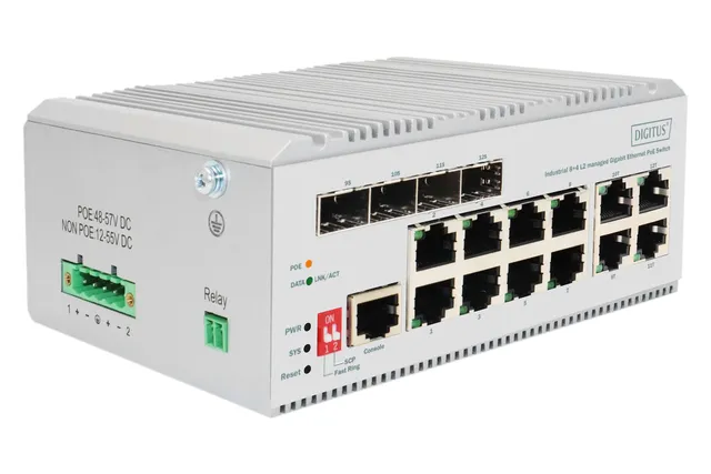 - switch - industrial L2 - 8 ports - Managed