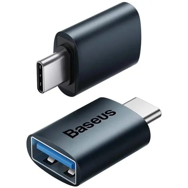 Ingenuity USB-C to USB-A adapter OTG (Black) USB Hub - 1 - Svart