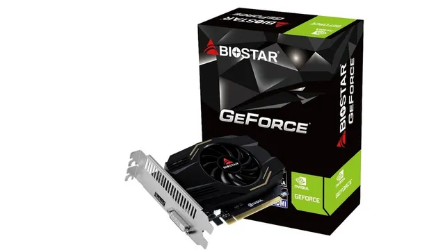 GeForce GT 1030 - 4GB DDR4 SDRAM - Grafikkort
