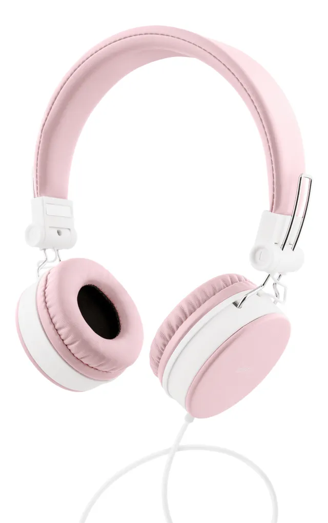 headset, microphone, 1-button, 1,5m, pink
