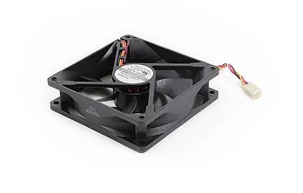 - case fan - 92 x 92 x 25 mm - Chassi fläkt - 92mm - Svart