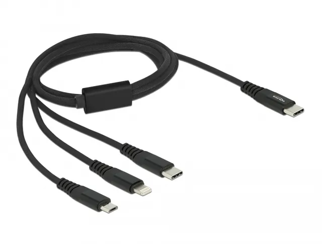 - Dedikerad laddningskabel - USB-C till mik