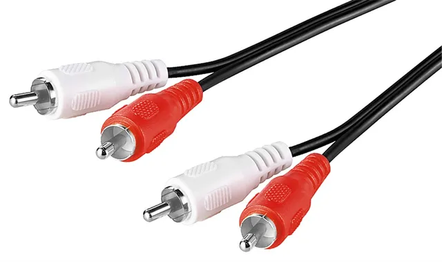 med 2x RCA 1,5 m