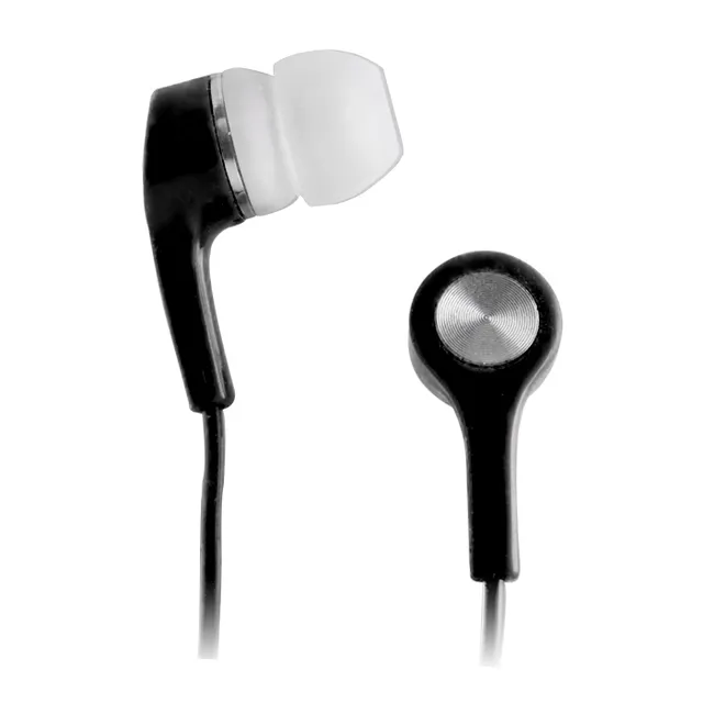 audio hörlurar med bra bas, In-Ear, 3,5 mm, Svart