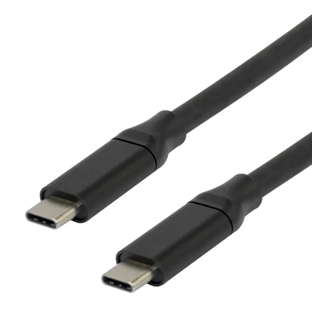 USB-kabel - USB-C (hane) till USB-C (han