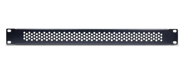 Inter-Tech PINHOLE APERTURE - Blank platta - RAL 9005 - 1U - 19