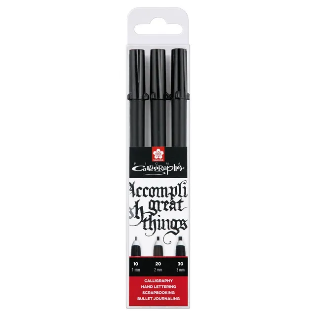 Pigma Calligraphy Set 3 pcs.