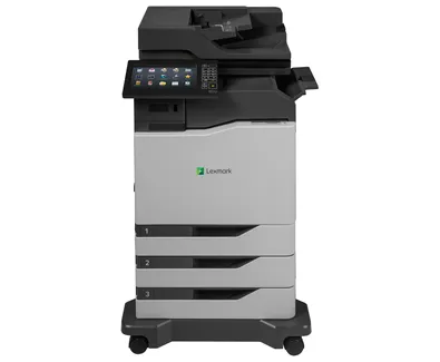 CX825dtfe - Multifunktionsskrivare - färg - laser - Legal (216 x 356 mm)/A4 (210 x 297 mm) (original) - A4/Legal (media) - upp till 52 sidor/m