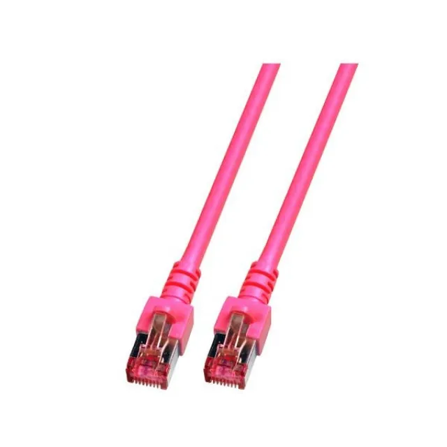 EFB-Elektronik ECOLAN patch cable - 15 cm - magenta - Rosa - 0.1m