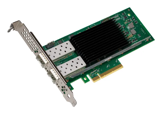 Ethernet Network Adapter E810-XXVDA2 - Nätverksadapter - PCIe 4.0 x8 låg profil - 10/25 Gigabit SFP28 x 2