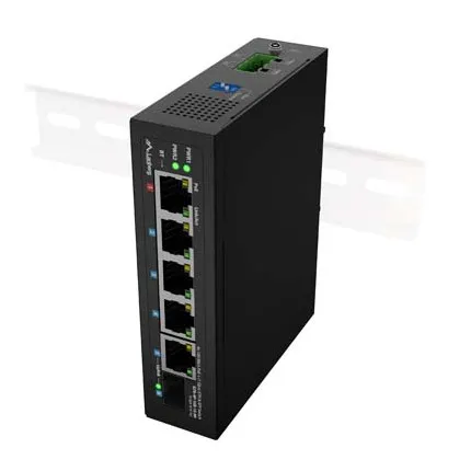 ILFE-4P-1GE-1S-90 - switch - 5 ports - unmanaged - rack-mountable